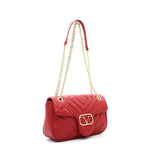 Siviglia Borsa a tracolla da donna Ecopelle VT-206-ROSSO 19V69 Italia