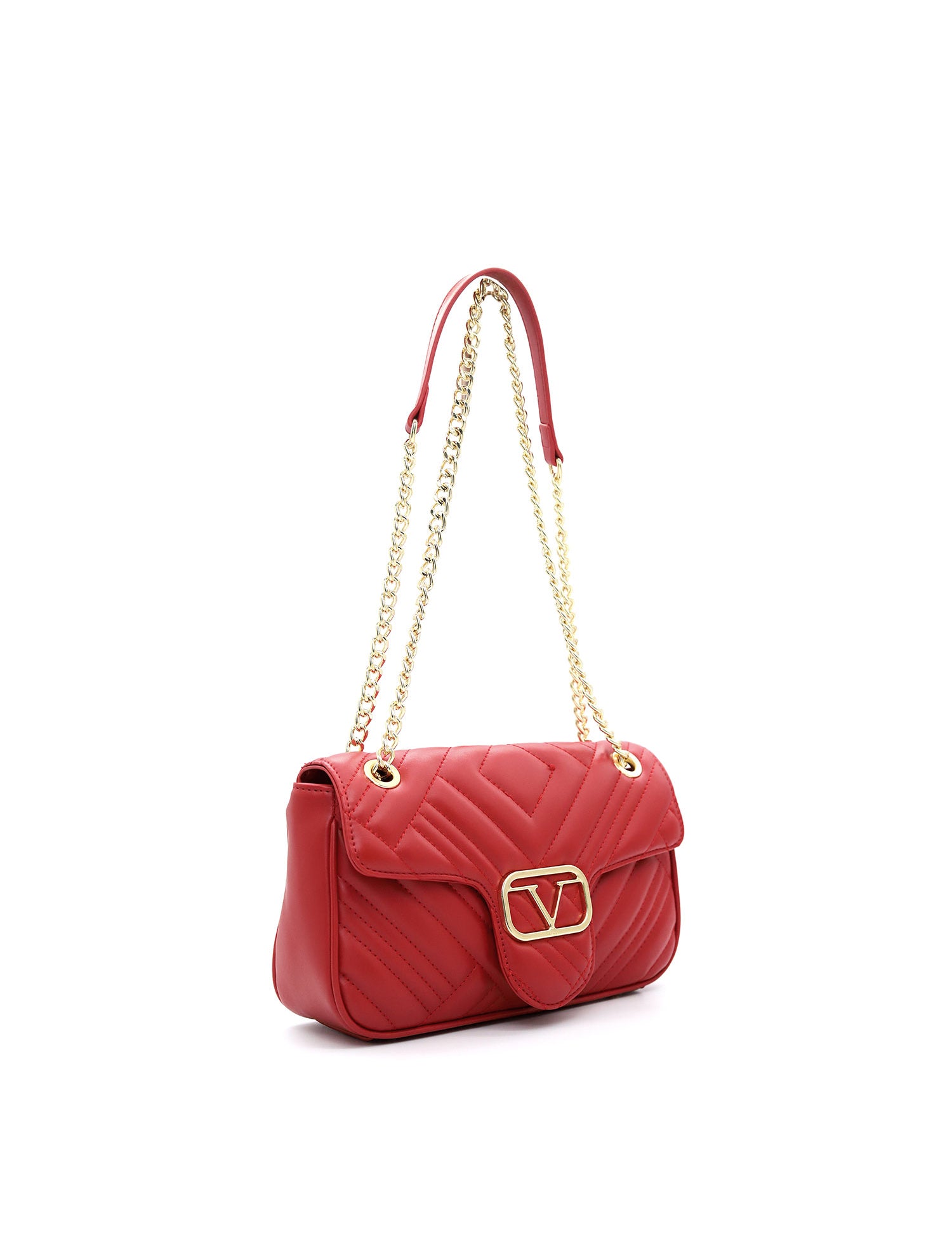 Siviglia Borsa a tracolla da donna Ecopelle VT-206-ROSSO 19V69 Italia