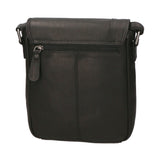 Borsa a tracolla uomo in vera pelle Casual HILB-3057-NERO Hill Burry