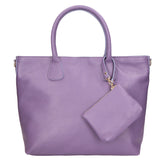 Borsa a mano Sylvie unisex In Vera pelle Made in Italy 34x30x9 cm