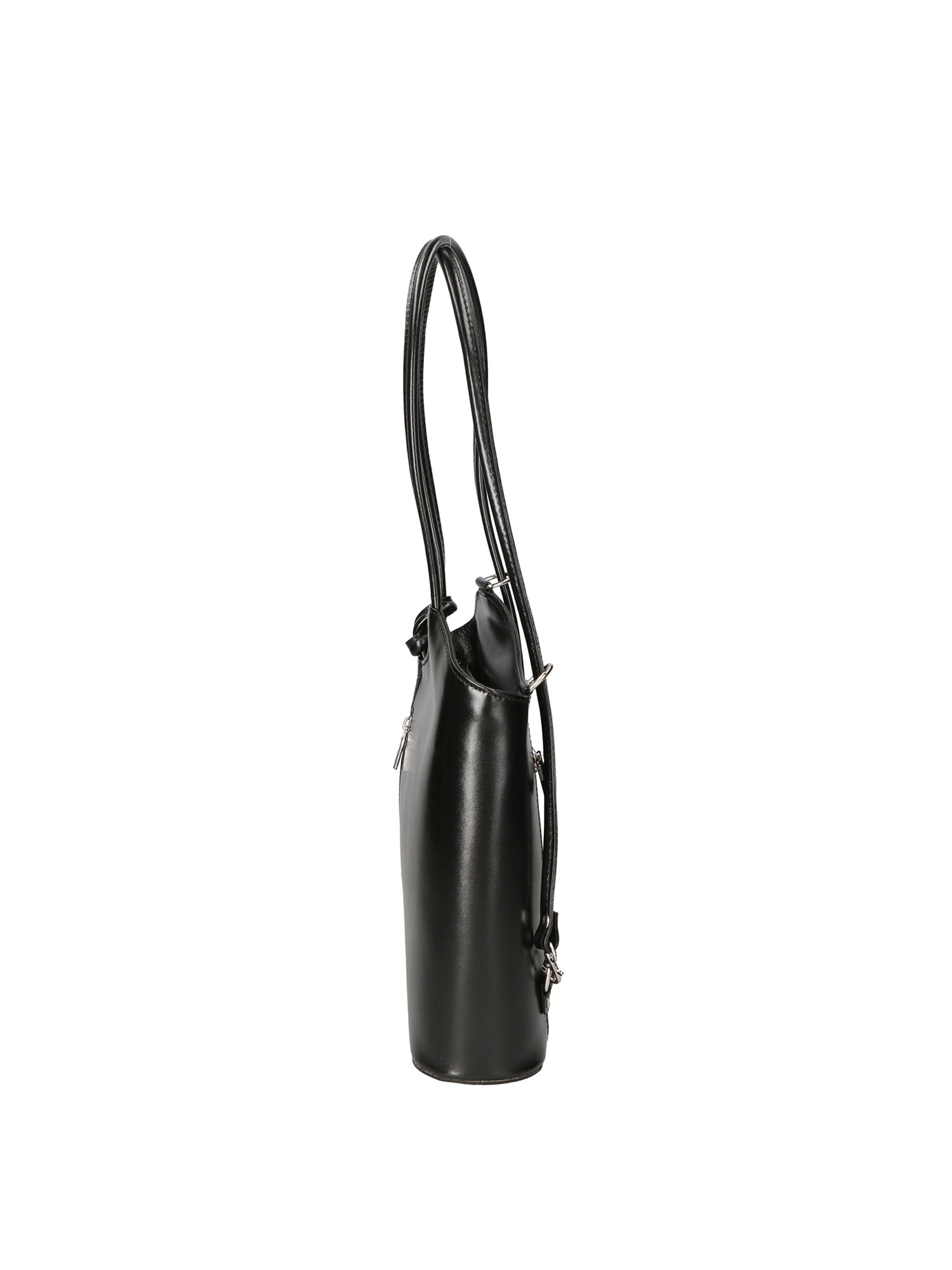 Fabiola Borsa a spalla da donna 100% pelle 9039-NERO BLACK Gave Lux
