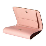 Marysol Portafoglio da donna Vera Pelle 60133 2-ROSA PINK Gave Lux