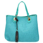Borsa a mano da donna Paglia & Pelle MYB-05167-SS-179+D30 ACQUA My Best Bag