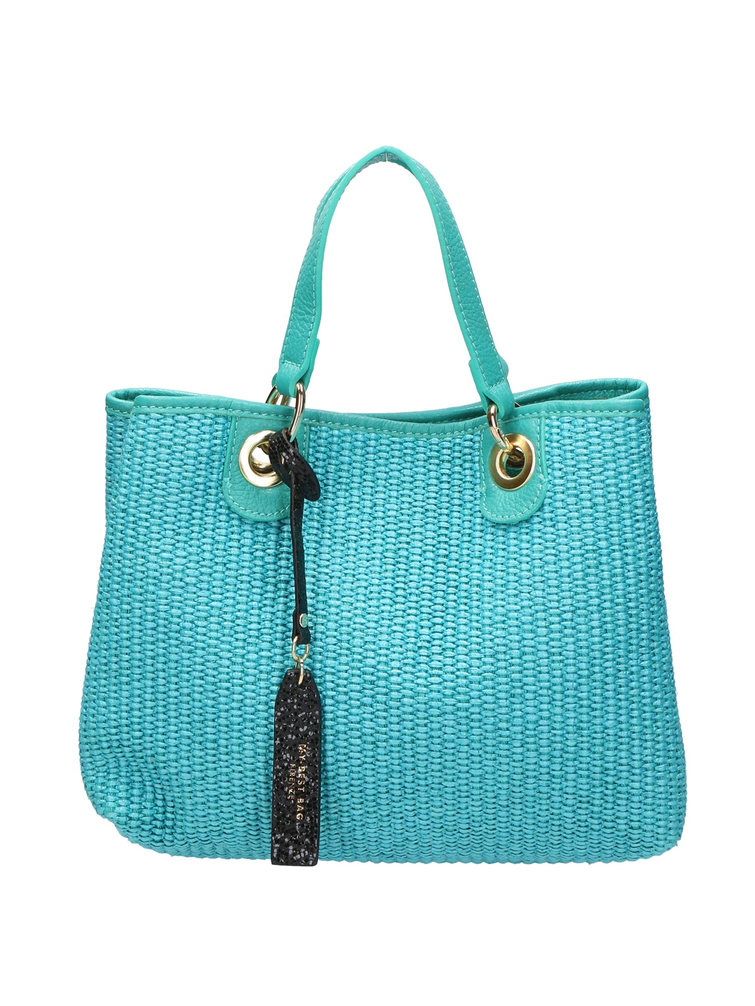 Borsa a mano da donna Paglia & Pelle MYB-05167-SS-179+D30 ACQUA My Best Bag