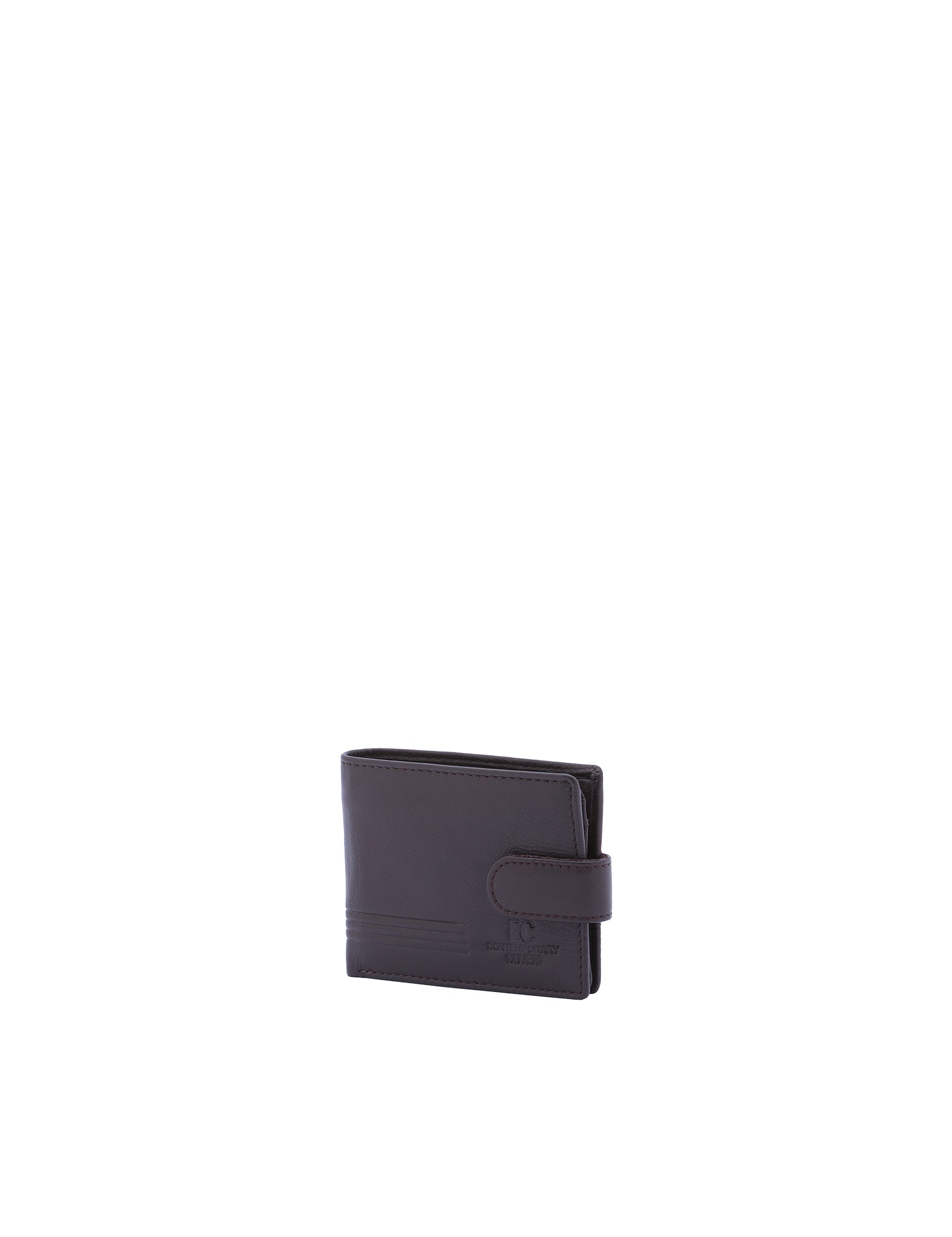 Portafoglio uomo vera pelle Casual EC7642-57-MARRONE SCURO Enrico Coveri