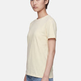 T-shirt in 84% Cotone 16% Elastan Giallo