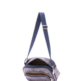 Borsa a tracolla da donna Ecopelle BC1376-BLU B Cavalli