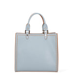 Borsa a mano da donna 100% vera pelle 07262-P 631 CIELO Roberta Rossi