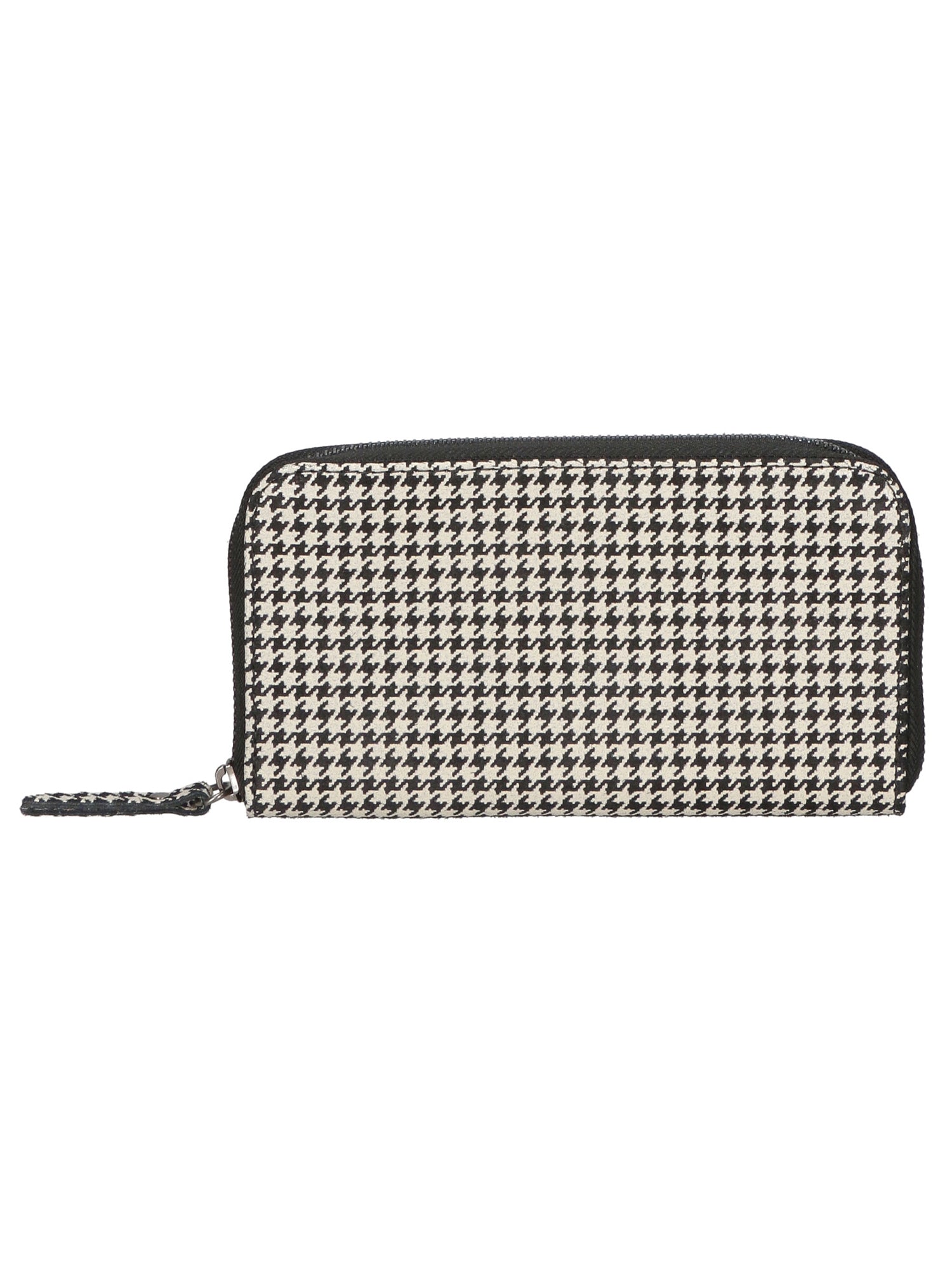 Betty Portafoglio donna in vera pelle Zip 10014-NERO BLACK Gave Lux