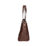Lorella Borsa a spalla da donna Vera pelle croco 06499-015 T.MORO Gave Lux