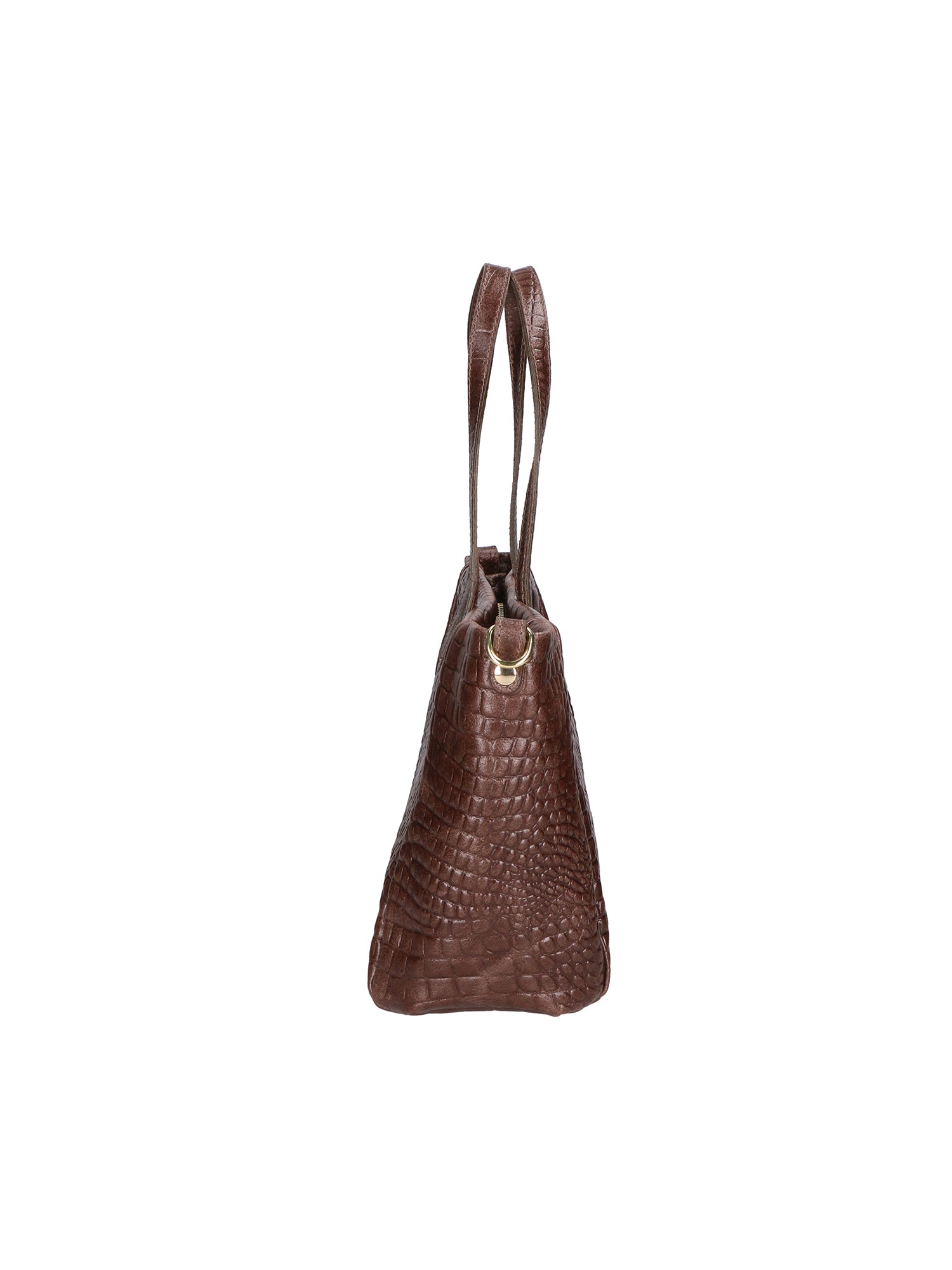 Lorella Borsa a spalla da donna Vera pelle croco 06499-015 T.MORO Gave Lux