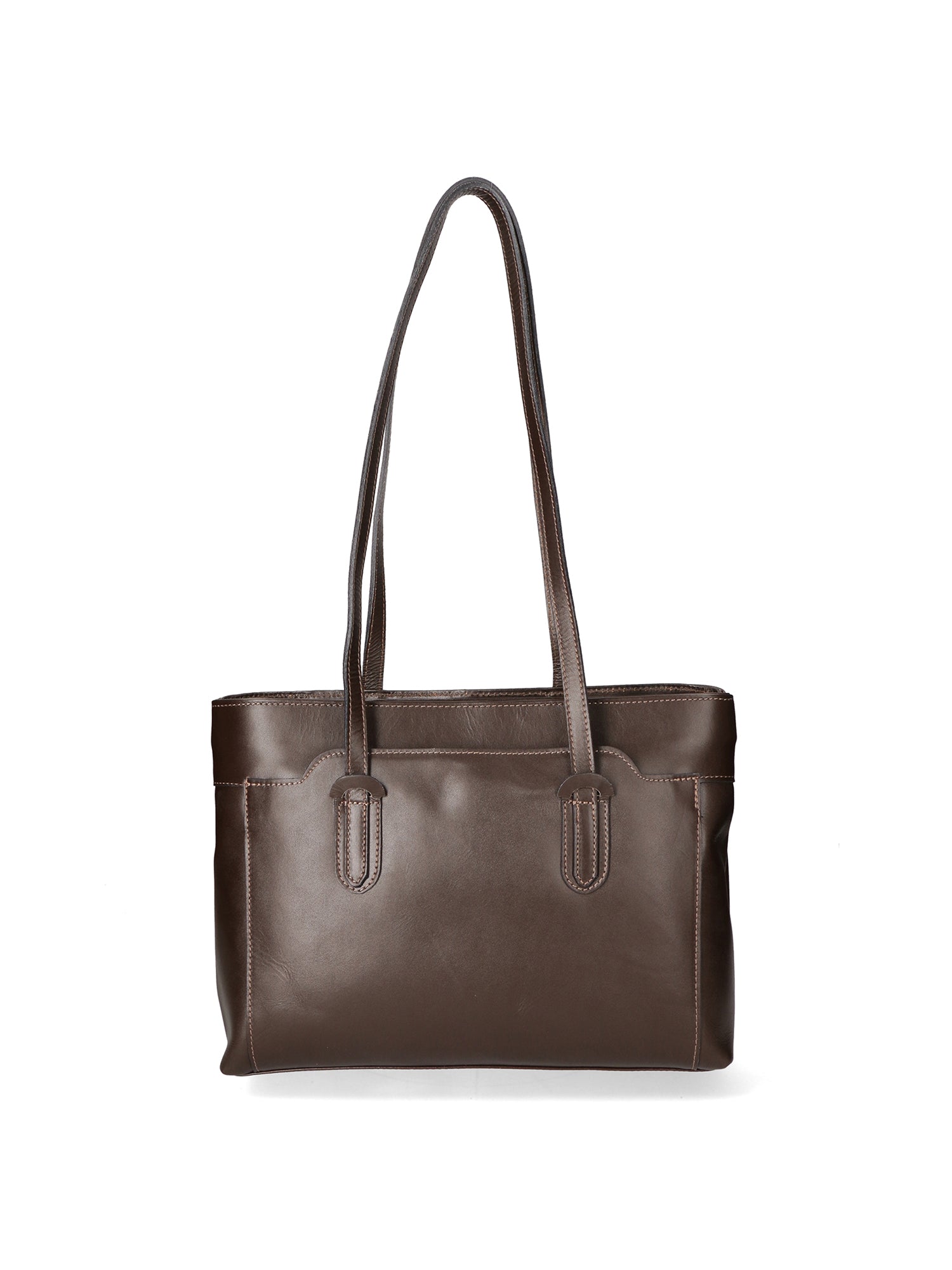 Flora Borsa a spalla da donna Vera pelle 9118-TMORO Gave Lux