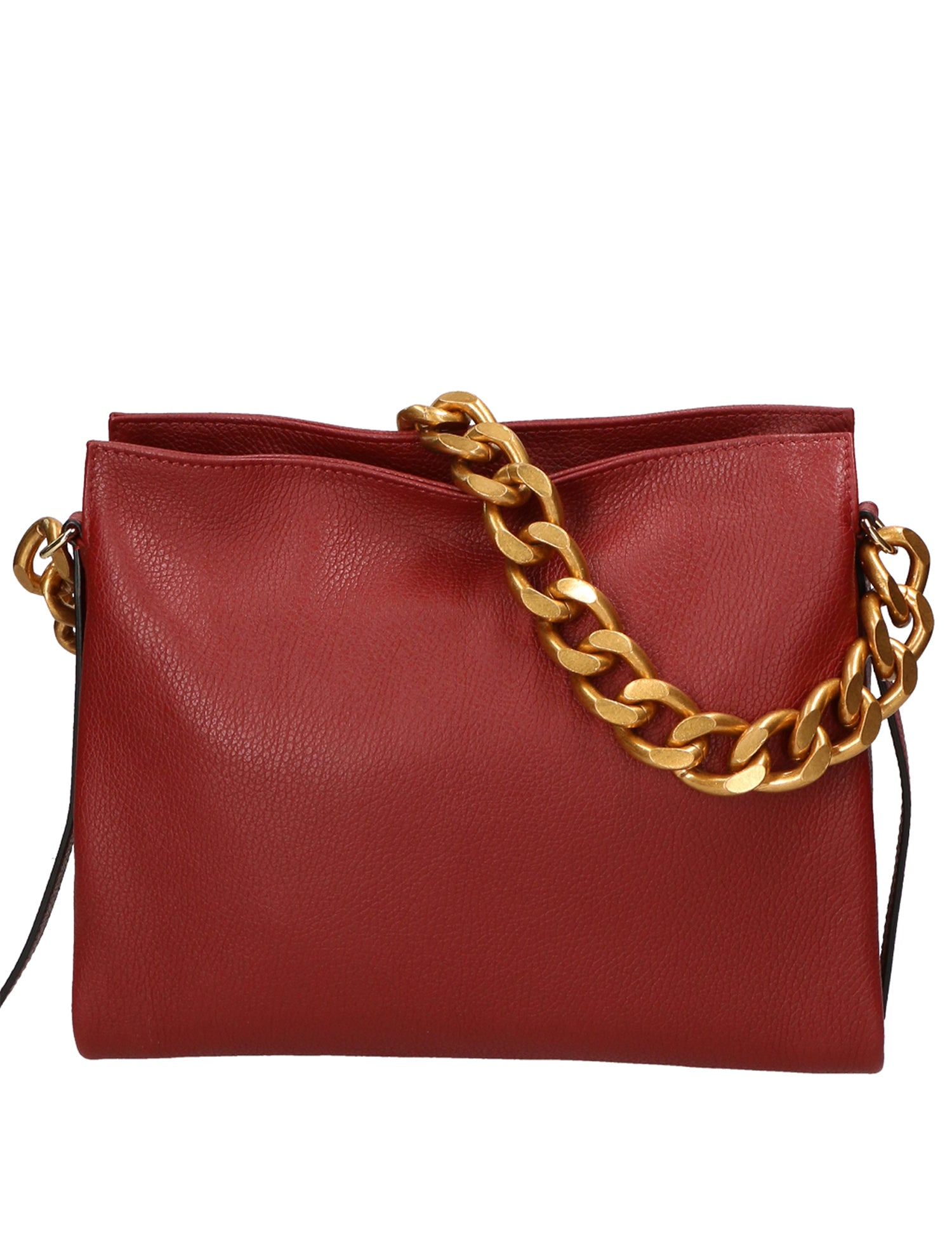 Annalou Borsa a spalla da donna Vera pelle 05417-D10 RUBINO Gave Lux
