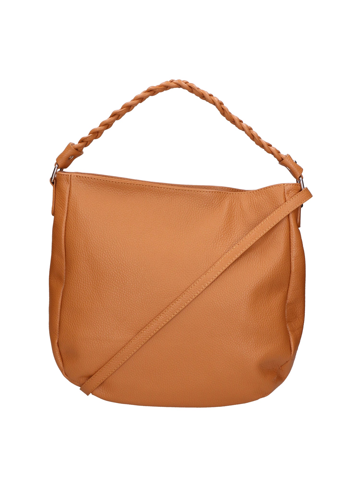 Gaia Borsa a spalla da donna Vera pelle 05897-C44 CUOIO Gave Lux