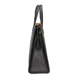 Borsa a mano da donna 100% pelle artigianale MYB-6016-FW-P 636 NERO BLACK My Best Bag
