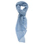 Swami L2025-BLU Foulard unisex in cotone e seta Gave Lux