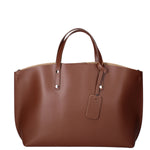Lumena Borsa a mano da donna Vera pelle 2094-L131 MARRONE Gave Lux