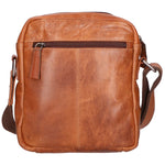 Borsa a tracolla unisex vera pelle Made in Italy SN5862847-TAN Santini Firenze