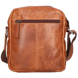Borsa a tracolla unisex vera pelle Made in Italy SN5862847-TAN Santini Firenze
