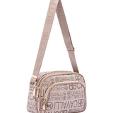 Borsa a tracolla da donna Ecopelle BC1376-KHAKI B Cavalli
