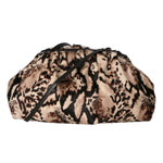 Astrid Borsa a spalla da donna Vera pelle 05476-NERO PITONE BIANCO 008 Gave Lux