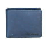 Portafoglio uomo in vera pelle RFID HILB-6404-BLU Hill Burry