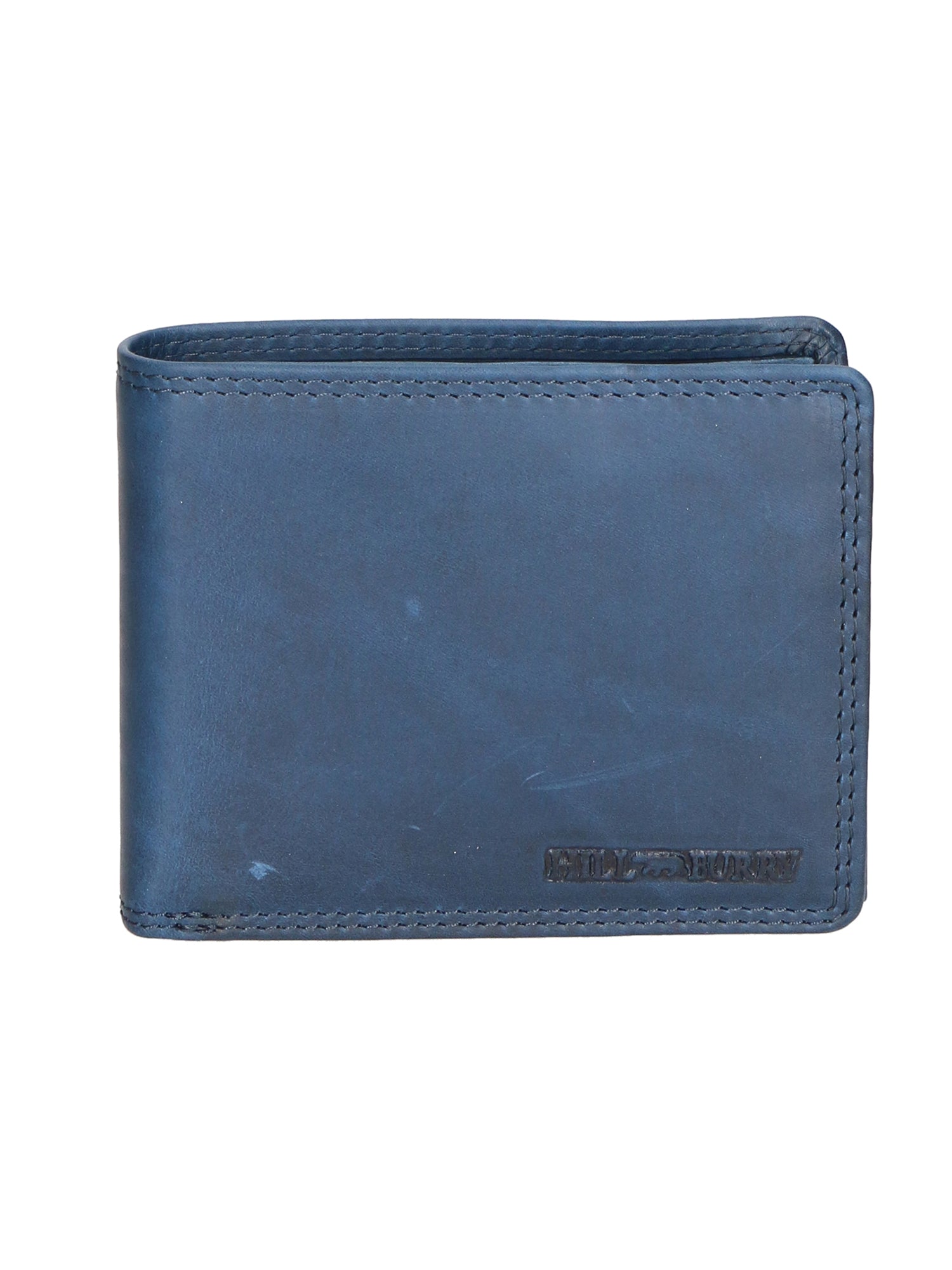 Portafoglio uomo in vera pelle RFID HILB-6404-BLU Hill Burry