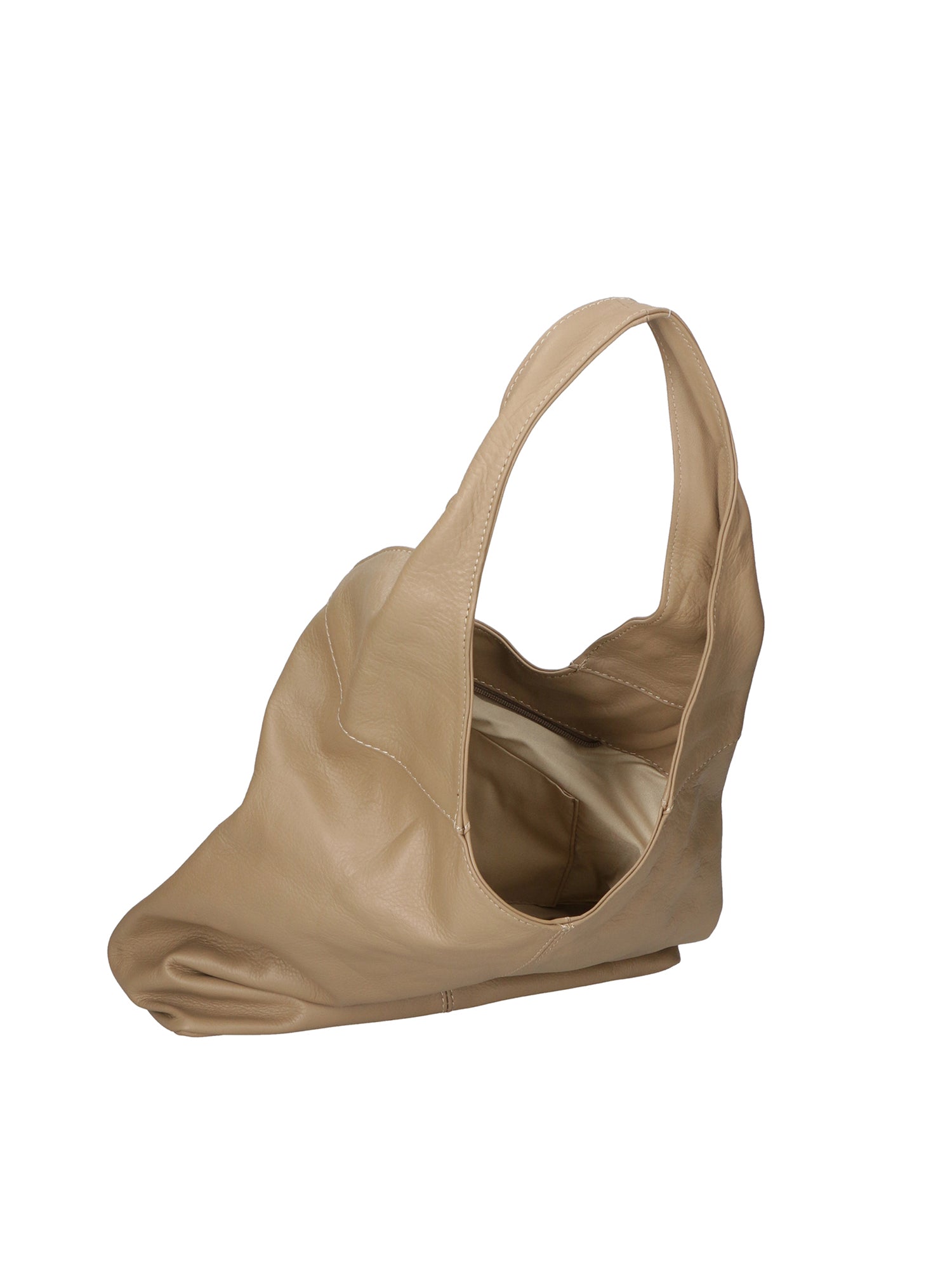 Coco Borsa a spalla da donna Vera pelle 6170-S40 TAUPE Gave Lux