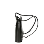 Fabiola Borsa a spalla da donna 100% pelle 9039-NERO BLACK Gave Lux