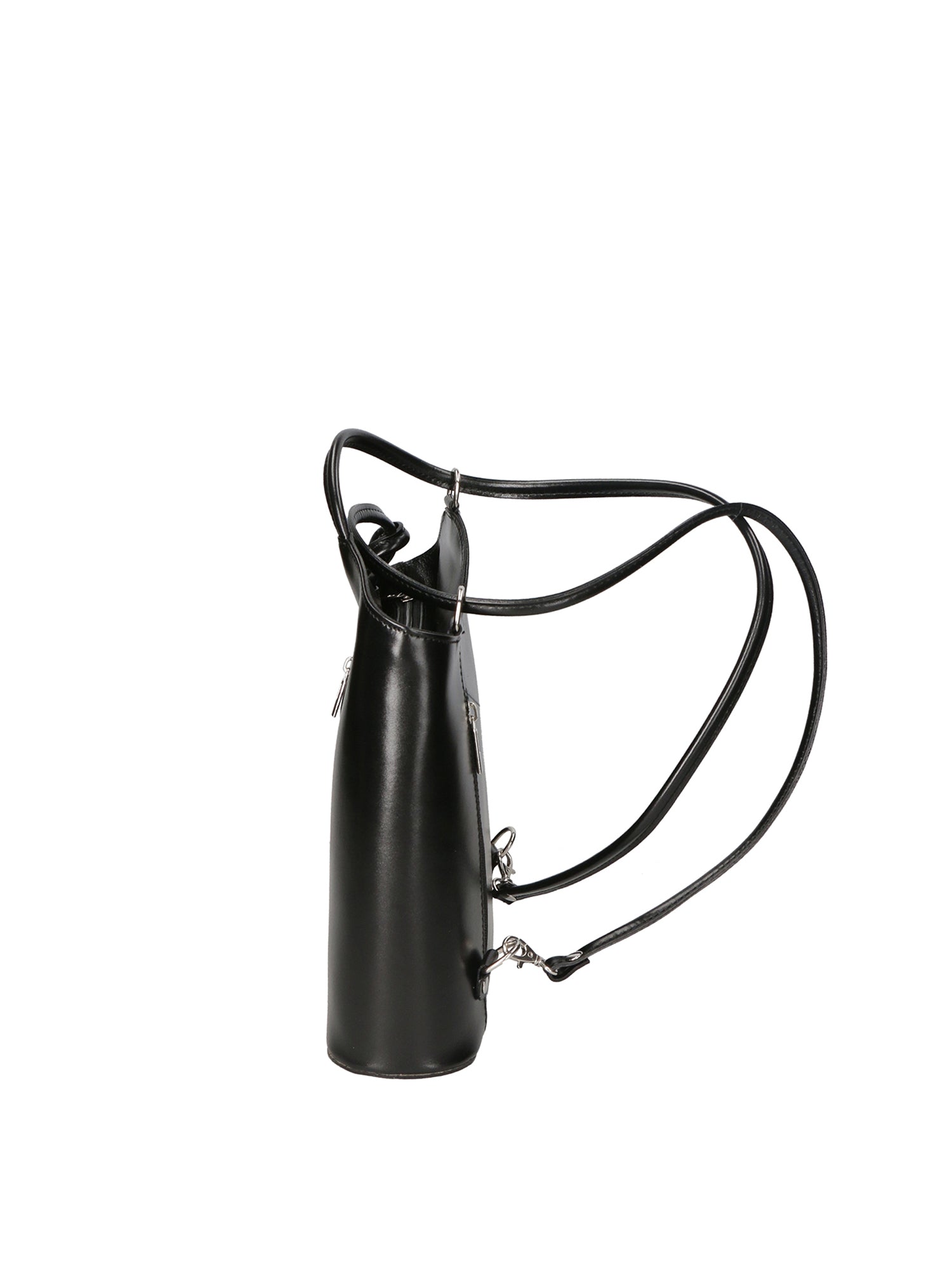 Fabiola Borsa a spalla da donna 100% pelle 9039-NERO BLACK Gave Lux