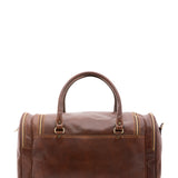 Borsa da viaggio unisex In Vera pelle Made in Italy 52x37x29 cm