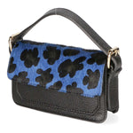 Aleide Borsa a mano da donna Vera pelle 04858-LEO G BLU Gave Lux