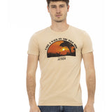 T-shirt da uomo Misto Cotone + Viscosa