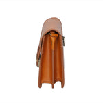 Bibiana Borsa a tracolla da donna Vera pelle 10018 1107-CUOIO Gave Lux