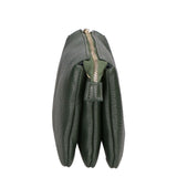 Borsa a tracolla da donna Vera pelle MYB-6054-FW-D14 VERDE SCURO DARK GREEN My Best Bag