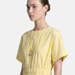 Vestito in Cotone Giallo