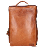Zaino unisex in vera pelle Made in Italy Pelle di vacchetta ingrassata SN5863347-TAN Santini Firenze