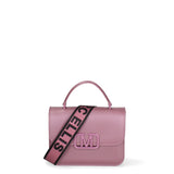 Borsa a tracolla da donna 100% Pvc FLAT-EAR 24-DARK MAUVE Marc Ellis