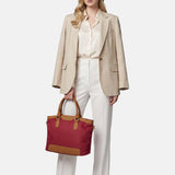Borsa a Spalla in Pvc Rosso