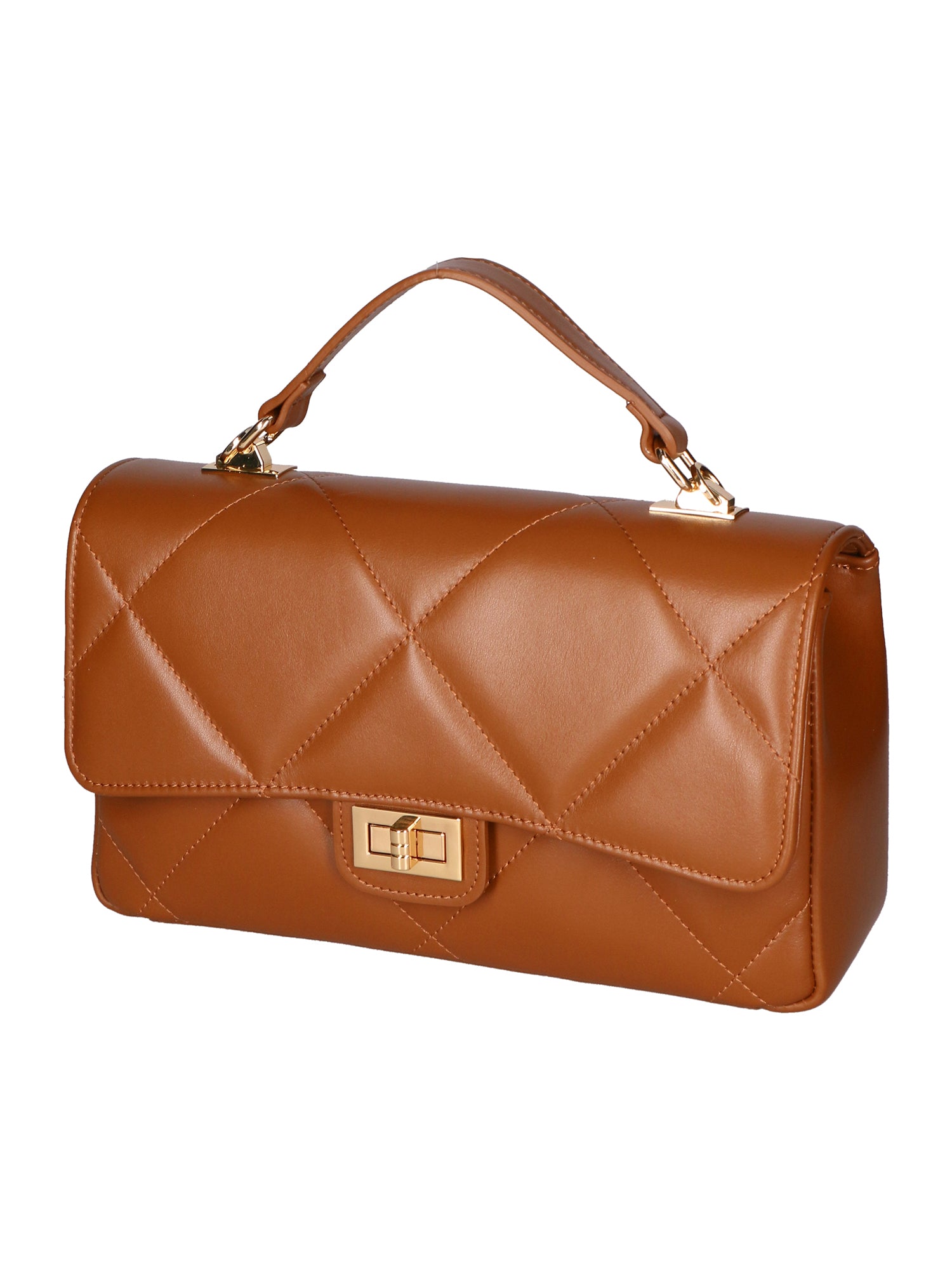 Vita Borsa a spalla da donna Vera pelle 06879-S17 CUOIO SCURO Gave Lux
