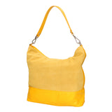 Graziana Borsa a spalla da donna Vera pelle 05960-51 GIALLO 04 GIALLO Gave Lux