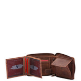 Portafoglio da uomo In Vera pelle Made in Italy 9,5x12,5x2,5 cm