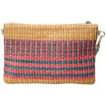 Pochette da donna in paglia Made in Italy MYB-05375-SS-CORALLO STRAW My Best Bag
