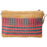 Pochette da donna in paglia Made in Italy MYB-05375-SS-CORALLO STRAW My Best Bag