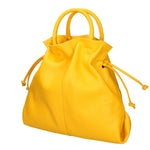 Giada Borsa a mano da donna 100% pelle 05837-D504 YELLOW Gave Lux