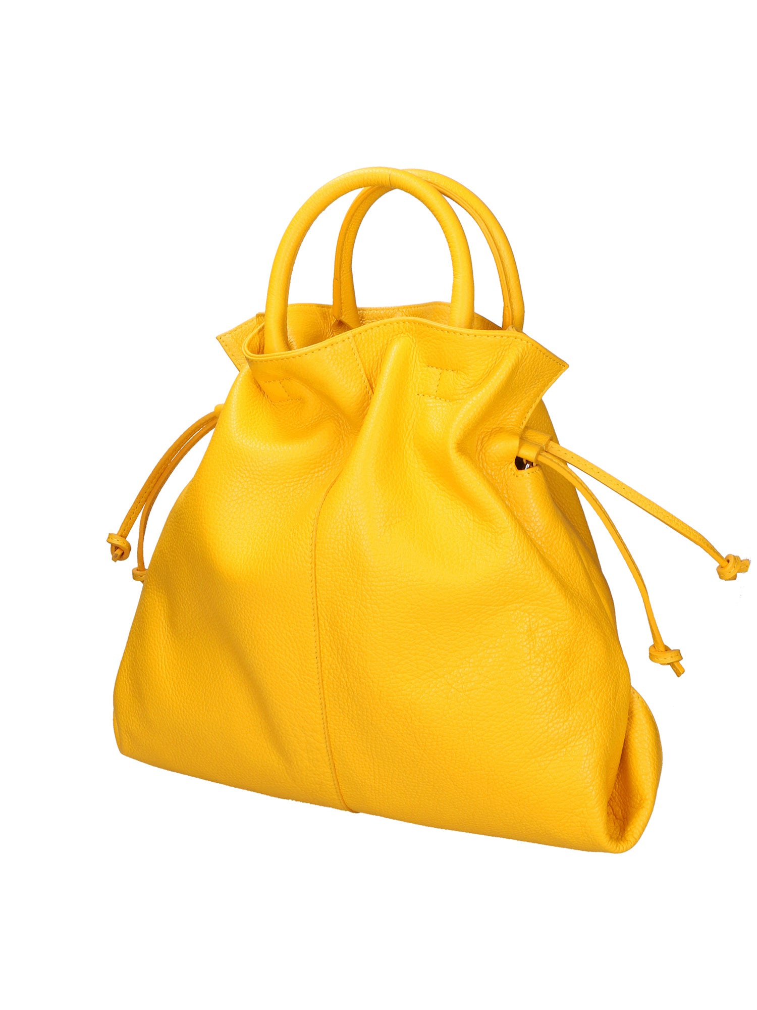 Giada Borsa a mano da donna 100% pelle 05837-D504 YELLOW Gave Lux