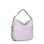 Elora Plus Borsa a spalla da donna Vera pelle B16952-LILLA Braccialini