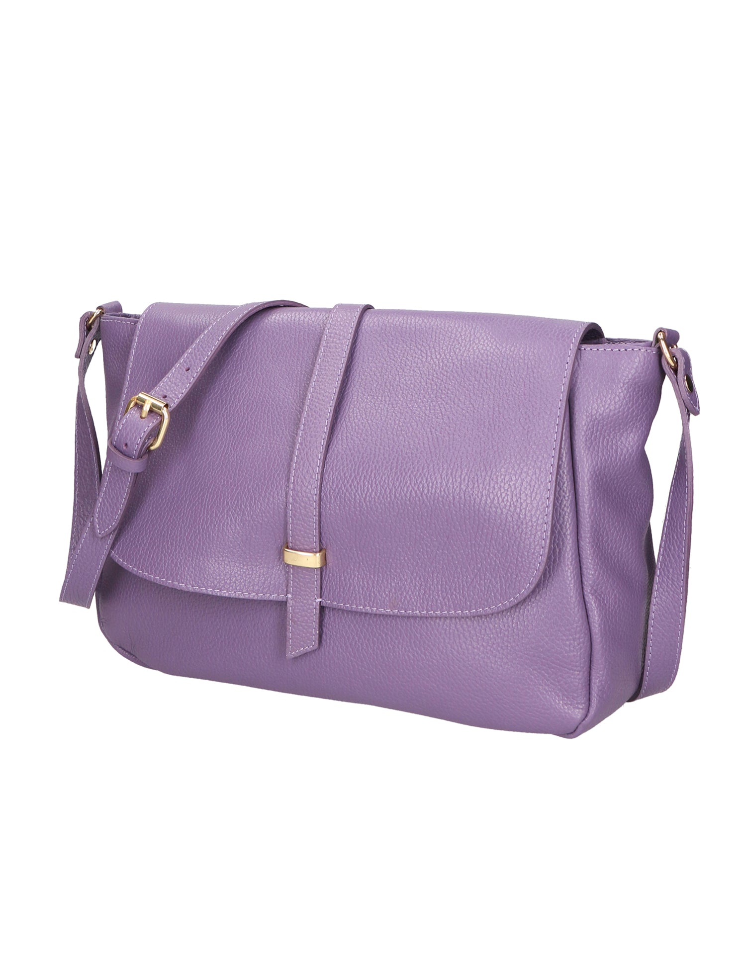 Veronica Borsa a spalla da donna Vera pelle 06519-D87 VIOLET Gave Lux
