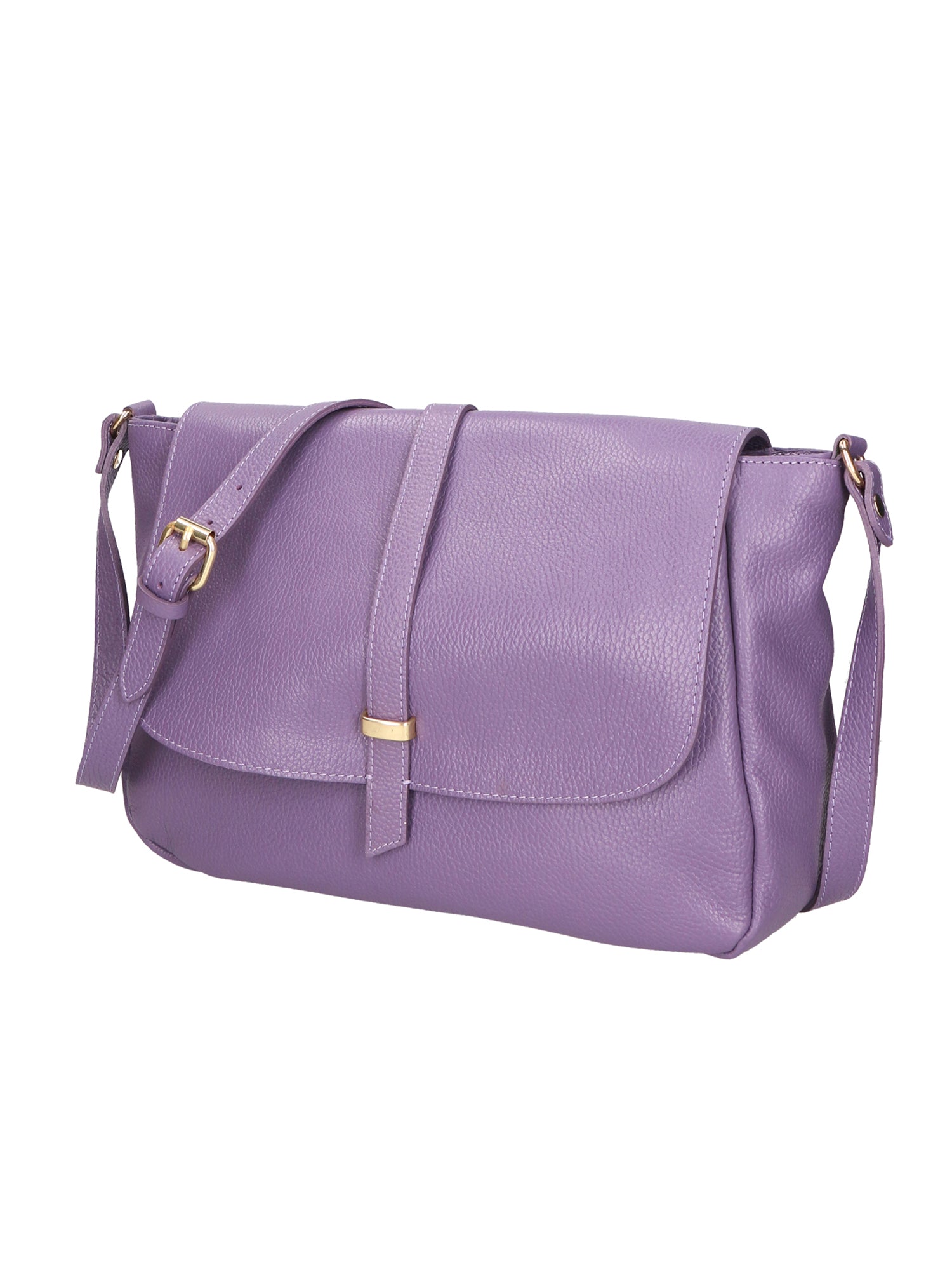 Veronica Borsa a spalla da donna Vera pelle 06519-D87 VIOLET Gave Lux
