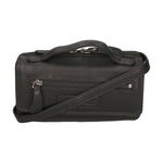 Borsa a tracolla da uomo in vera pelle RFID HILB-3351-NERO  Hill Burry